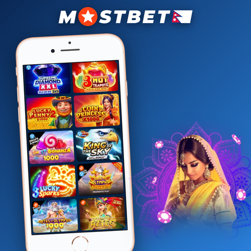 Mostbet Casino Nepal lobby with roulette wheel and live dealer studio