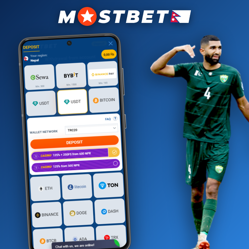 How to deposit money in Mostbet Nepal with eSewa, Khalti, IME Pay and Visa