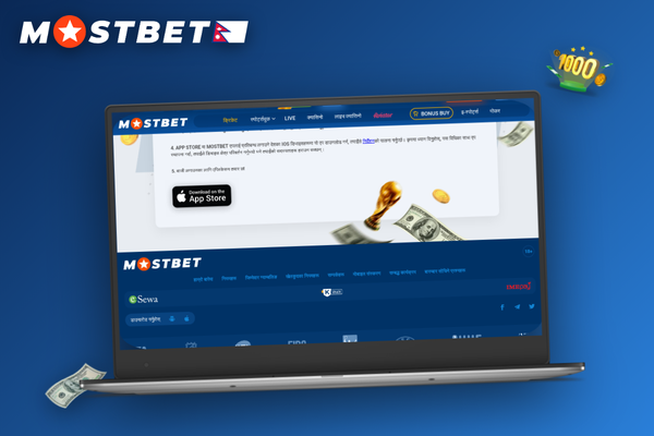 Mostbet Windows installer security prompt on laptop screen before first launch